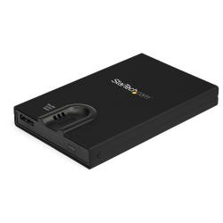 【新品/取寄品/代引不可】外付け2.5インチHDD/SSDケース 指紋認証機能 SATA対応ハードディスクケース USB-C/U