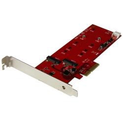 【新品/取寄品/代引不可】2x M.2 SATA SSD コントローラカード PCI Expressインターフェース接続 PEX