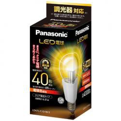 【新品/取寄品】パナソニック LED電球 クリア電球タイプ 6.8W LDA7LCDW2 [電球色相当/調光器対応/口金E26]