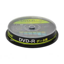 【新品/取寄品/代引不可】DVD-R データ用 1-16倍速 10枚スピンドル GH-DVDRDA10