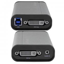 【新品/取寄品/代引不可】USB 3.0接続DVIビデオキャプチャーユニット 1080p/ 60fps対応 TV/テレビ 動画レ