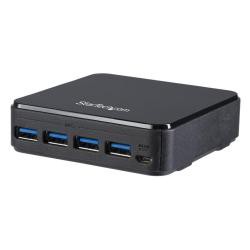 【新品/取寄品/代引不可】4x4対応 USB 3.0 周辺機器共有スイッチ 4台のコンピュータから4口の周辺機器にアクセス PC