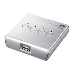 【新品/取寄品/代引不可】USB2.0手動切替器(4回路) SW-US24N