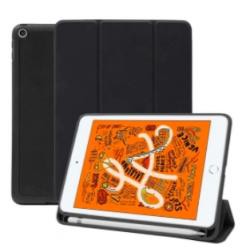 【新品/取寄品/代引不可】iPad mini(第5・4世代)対応 耐衝撃フラップケース ブラック MDS-TPUCIPM5FLB