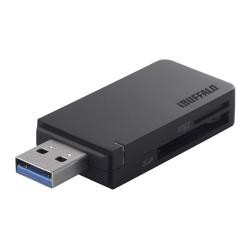 【新品/取寄品/代引不可】高速カードリーダー/ライター USB3.0&ターボPC EX対応モデル ブラック ＢＳＣＲ２６ＴＵ３シ