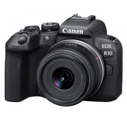 【新品/取寄品】Canon EOS R10 RF-S18-45 IS STM レンズキット APS-Cサイズ ミラーレスカメラ 