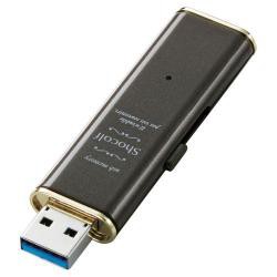 【新品/取寄品/代引不可】USBメモリー/USB3.0対応/スライド式/32GB/ビターブラウン MF-XWU332GBW