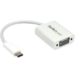 【新品/取寄品/代引不可】USB-C - VGA変換アダプター CDP2VGAW ホワイト