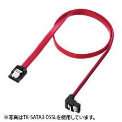 【新品/取寄品/代引不可】下L型シリアルATA3ケーブル 0.3m TK-SATA3-03SL