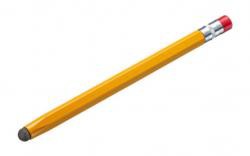 【新品/取寄品/代引不可】導電繊維タッチペン(オレンジ・鉛筆型) PDA-PEN51D