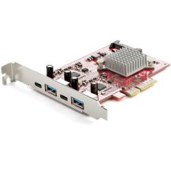 【新品/取寄品/代引不可】4ポート増設PCI Expressインターフェースカード/10Gbps USB 3.1 Gen2拡張カ