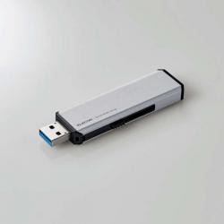 【新品/取寄品/代引不可】外付けSSD/USB3.2(Gen1)対応/スライド式/Type-C&Type-A両対応/1TB/シル