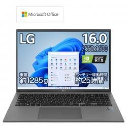 【新品/在庫あり】LG gram 16Z90Q-AA79J1 Windows 11 Home/16.0インチ(IPS)/第12世