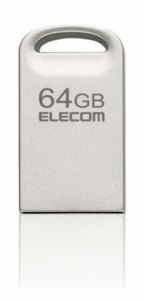 【新品/取寄品】USBメモリ/USB3.2(Gen1)対応/超小型/64GB/シルバー MF-SU3A064GSV