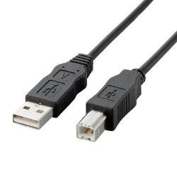 【新品/取寄品/代引不可】RoHS対応USBケーブル/1.0m/ブラック USB2-ECO10