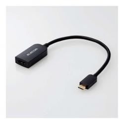 【新品/取寄品/代引不可】映像変換アダプター/USB Type-C to HDMI/ミラーリング対応/60Hz/0.15m/ブラ