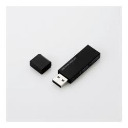 【新品/取寄品/代引不可】USBメモリー/USB2.0対応/セキュリティ機能対応/16GB/ブラック MF-MSU2B16GBK