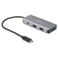 【新品/取寄品/代引不可】4ポートUSB Type-Cハブ 10Gbps 3x USB-A/1x USB-C 25cmホストケー