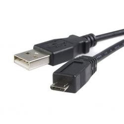 【新品/取寄品/代引不可】2m micro USB2.0変換ケーブルアダプタ USB A オスーUSB micro-B オス H