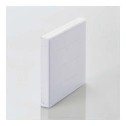 【新品/取寄品/代引不可】Blu-ray/DVD/CD対応クリアケース/12枚収納/クリア CCD-FBB12CR