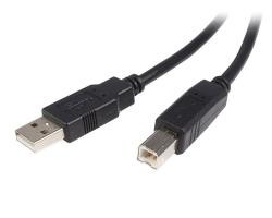 【新品/取寄品/代引不可】2m USB 2.0ケーブル(ABタイプ) USB (A) オスーUSB (B) オス USB2HAB