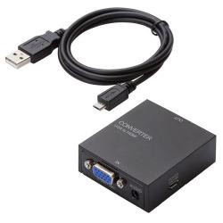 【新品/取寄品】アップスキャンコンバーター/3.5φ/VGA-HDMI/HDMI1.3 AD-HDCV03