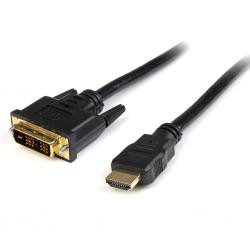 【新品/取寄品/代引不可】0.5m HDMI-DVI-D変換ケーブル HDMI(19ピン)-DVI-D(19ピン) オス/オス 