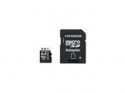 【新品/取寄品/代引不可】高耐久 Class 10対応 microSDカード 64GB MSD-DR64G