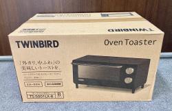 ★★★【新品/在庫あり】TWINBIRD オーブントースター TS-5001LX-B ブラック ツインバード【平日のみ発送・発送