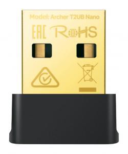 【新品/取寄品/代引不可】AC600 Bluetooth 4.2対応ナノUSB Wi-Fi子機 ARCHER T2UB NANO