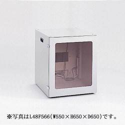 【新品/取寄品/代引不可】FA防塵パソコンロッカー 幅550mm L48F565