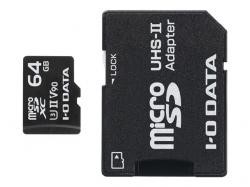 【新品/取寄品/代引不可】UHS-II UHS スピードクラス3対応 microSDメモリーカード 64GB MSDU23-64