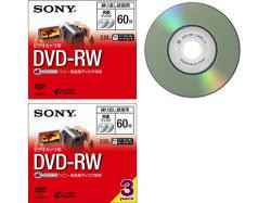 【新品/取寄品/代引不可】録画用ＤＶＤ−ＲＷ 3DMW60A