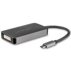 【新品/取寄品/代引不可】USB-C-DVI ディスプレイ変換アダプタ デュアルリンク/Dual-Link対応 アクティブ変換 