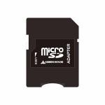 【新品/取寄品】microSD用 SDメモリーカードアダプタ GH-MRSD-AD