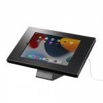 【新品/取寄品/代引不可】iPad用スチール製スタンド付きケース(ブラック) CR-LASTIP34BK