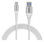 【新品/取寄品/代引不可】USB Type-A to C ケーブル(36W出力/5Gbpsbps/2.0m)ホワイト APC-V