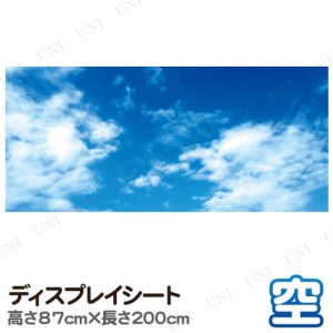 ディスプレイシート 空 【 夏 サマー 店舗装飾品 POP 飾り 販促品 海の日 デコレーション 】