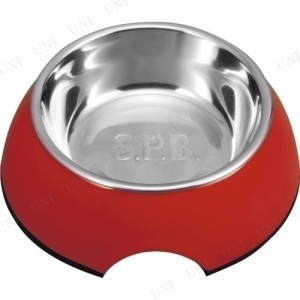 【取寄品】 SPB スーパーペットボウル S 赤 【 食器 餌やり用品 ペットグッズ 犬用品 イヌ 餌入れ 猫用品 ネコ ペット用品 】