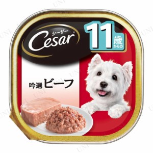 【取寄品】 シーザー 11歳からの吟撰ビーフ 100g 【 ウェットフード 犬の餌 エサ ペットフード ドッグフード ペットグッズ ペット用品 イ