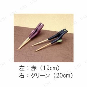 箸ぞうくん右用赤(19cm) 【 福祉用品 介護用品 食事用品 】