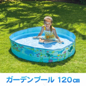 ガーデンプール 120cm 【 海水浴 グッズ ビニールプール 子供用 小さい 家庭用プール こども用 子ども用 水遊び用品 キッズプール 水物 