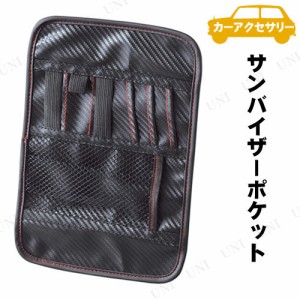 SEIWA(セイワ) サンバイザーポケット 【 カー用品 アクセサリー 収納 車載グッズ 内装用品 カーアクセサリー 】