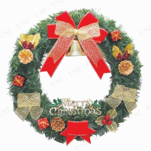 【取寄品】 PVCリース 35cm スタンダード 【 デコレーション クリスマスリース 玄関 ドア飾り クリスマス飾り 壁飾り クリスマスパーティ
