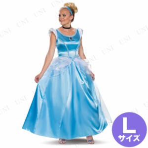 コスプレ 仮装 シンデレラ デラックス  大人用  L(12-14) 【 コスプレ 衣装 ハロウィン 仮装 コスチューム ディズニープリンセス グッズ 