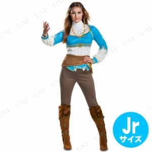 コスプレ 仮装 ゼルダ姫 大人用 Jr(7-9) 【 コスプレ 衣装 ハロウィン 仮装 コスチューム アニメ キャラクター ゼルダの伝説 余興 正規ラ