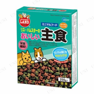 【取寄品】 [4点セット] マルカン リス・ハムスターの主食 250g 【 ペットフード ペットグッズ 餌 ペット用品 エサ 小動物用品 えさ 】