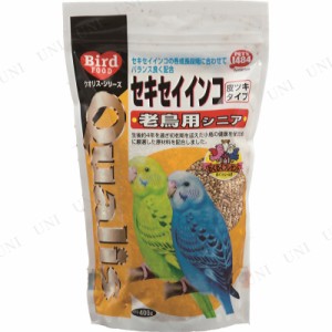 【取寄品】 [6点セット] クオリスセキセイインコ 老鳥用シニア 400g 【 鳥用品 エサ 鳥の餌 えさ ペットグッズ ペット用品 】