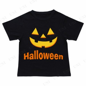 コスプレ 仮装 パンプキンブラックロゴTシャツ M 【 コスプレ 衣装 ハロウィン 仮装 コスチューム レディース メンズ ティーシャツ 余興 