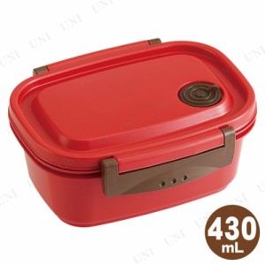 ラク軽弁当箱 S レッド 430mL 【 プラスチック製 ランチボックス 台所用品 キッチン用品 】